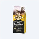 Сухий корм Carnilove Fresh Chicken & Rabbit для дорослих собак всіх порід, курка та кролик
