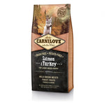 Сухий корм Carnilove Salmon & Turkey для цуценят та молодих собак великих порід, лосось та індичка
