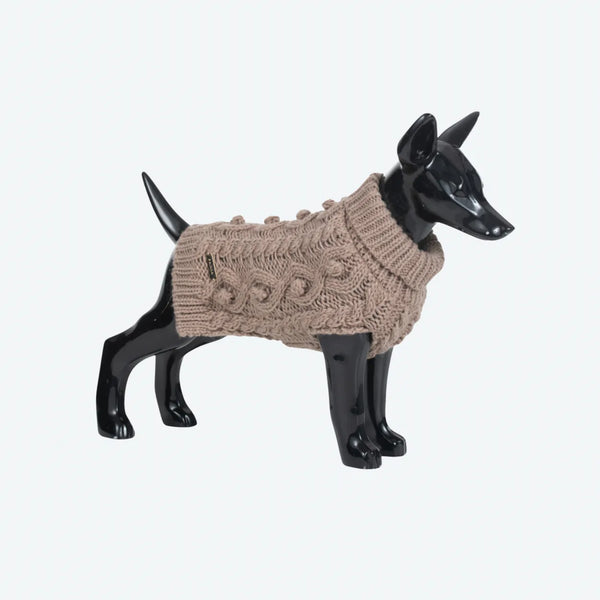 Светр для собак Handmade Knit Taupe Paikka