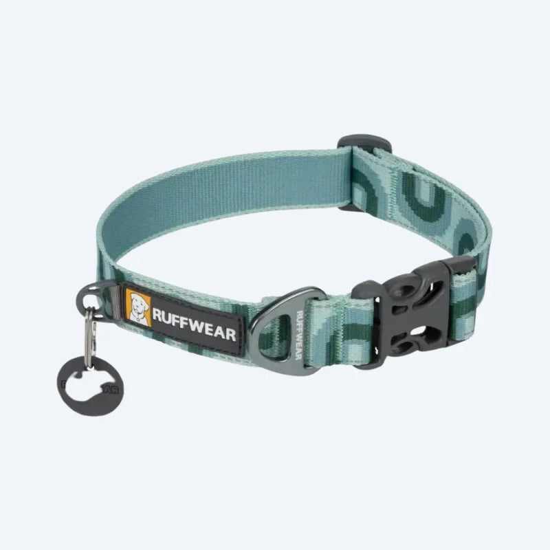 Світловідбиваючий нашийник для собаки Ruffwear Crag бірюзово-зелений