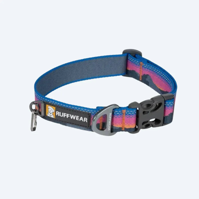 Світловідбиваючий нашийник для собаки Ruffwear Crag рожево-синій