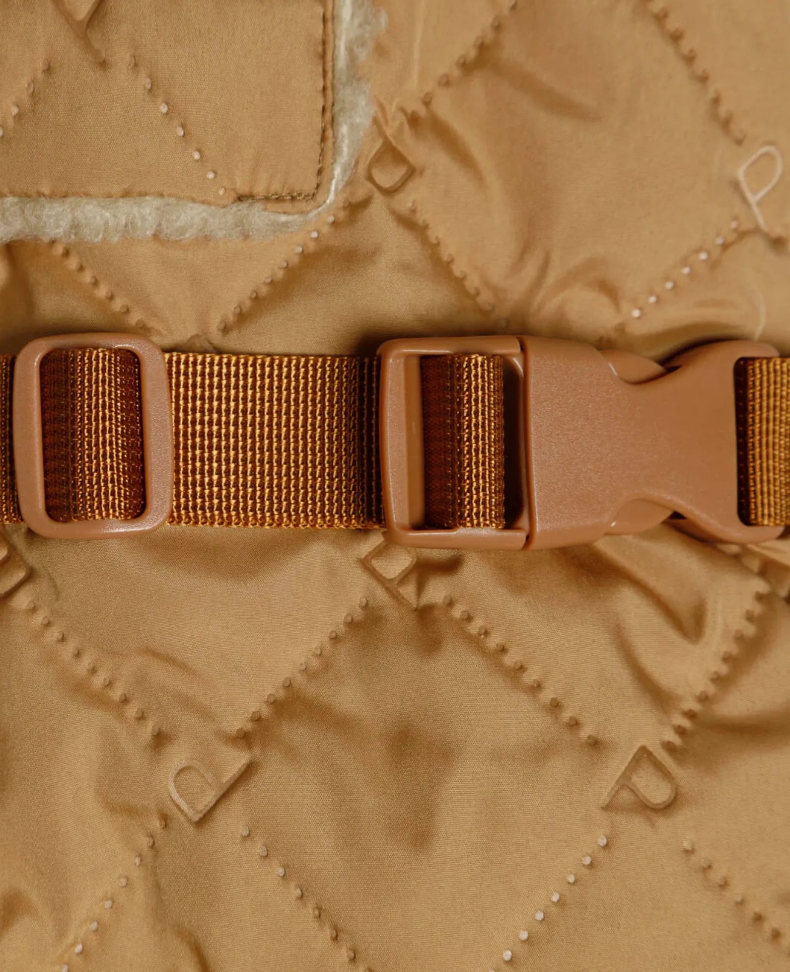 Тепла попона для собак Winter Sherpa Jacket Camel Paikka
