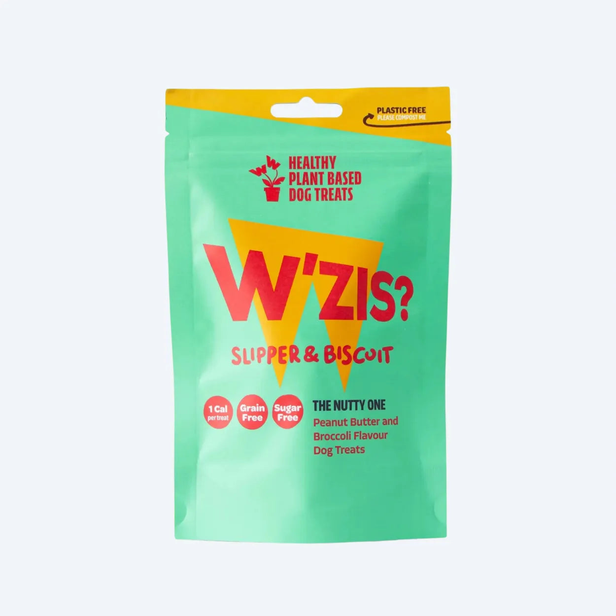 Веганські ласощі для собак в Pouch Тапулі та Печиво Slipper & Biscuit W'ZIS