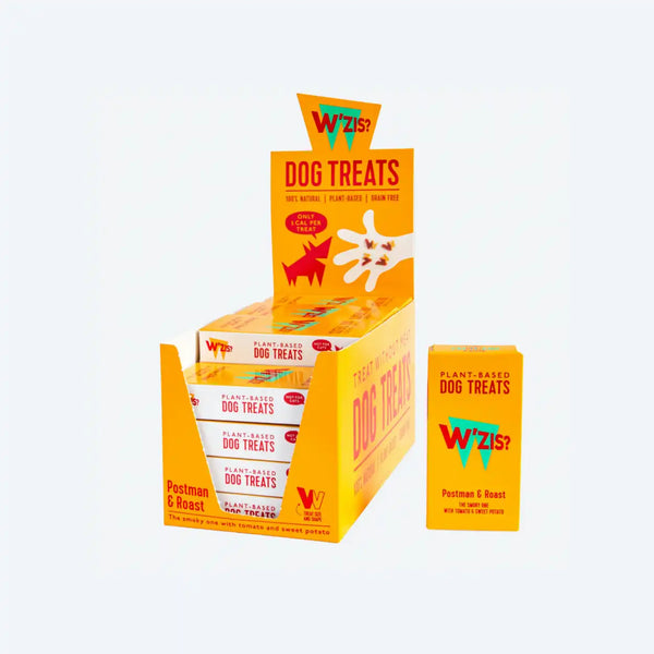 Веганські смаколики для собак Grab&Go Postman & Roast w`zis - 35 грам