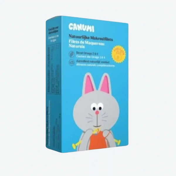 Вологий корм для котиків з натурального Філе Скумбрії Canumi - 120грам.
