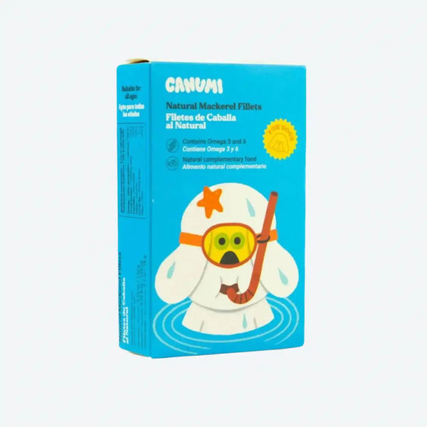 Вологий корм для собак з натурального філе скумбрії Canumi - 120грам.