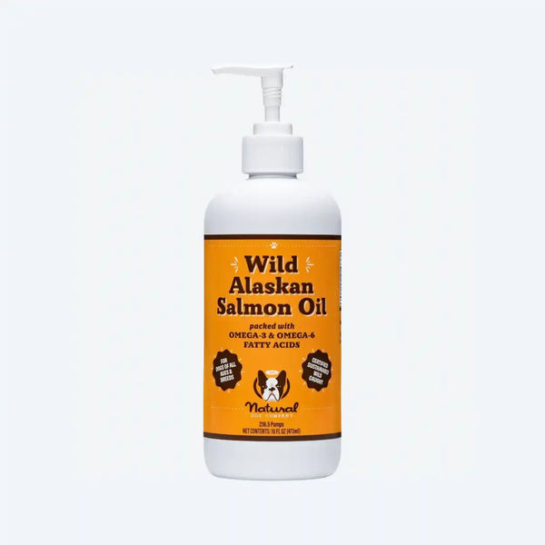 Лососева олія Wild Alaskan Salmon Oil Natural Dog Company, 480мл