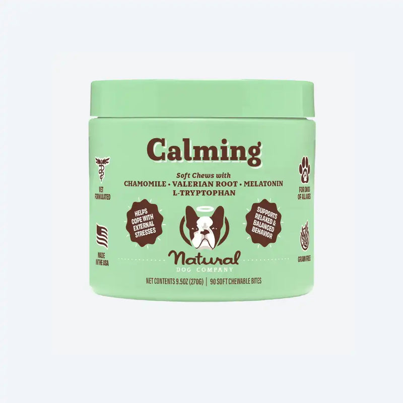 Заспокійливі вітаміни для собак Natural Dog Company Calming Supplement, 90шт