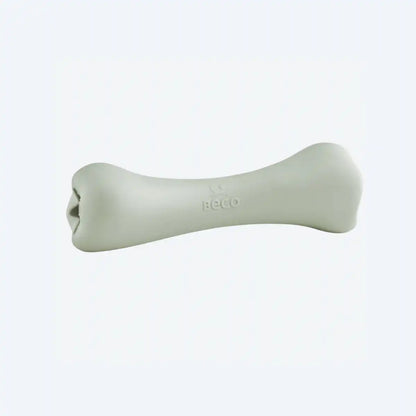 Жувальна іграшка з отвором для ласощів для собак Beco Pets Treat Bone Зелений