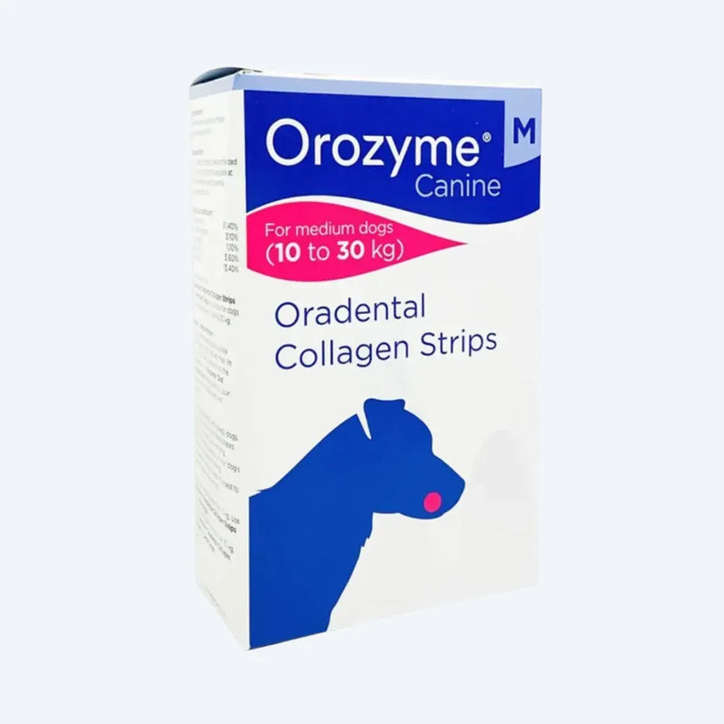 Жувальні смужки Orozyme для гігієни ротової порожнини собак, M