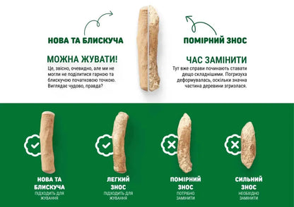 Жувальний вересовий корінь Chewies