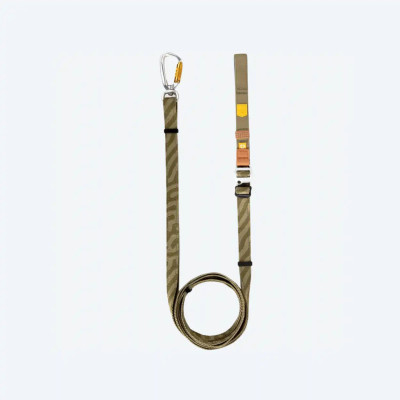 Повідець - перестібка Multi-use для собак Woolly Wolf Roam Adjustable Leash Green Ripple, 170-300 cм.
