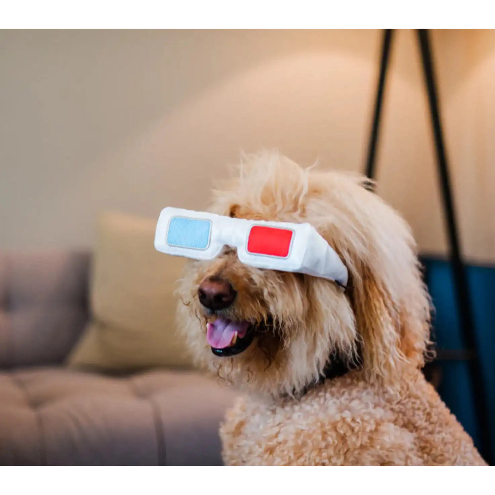 Іграшка для собак Hollywoof Cinema Collection - 3-Dog Glasses Pet Play