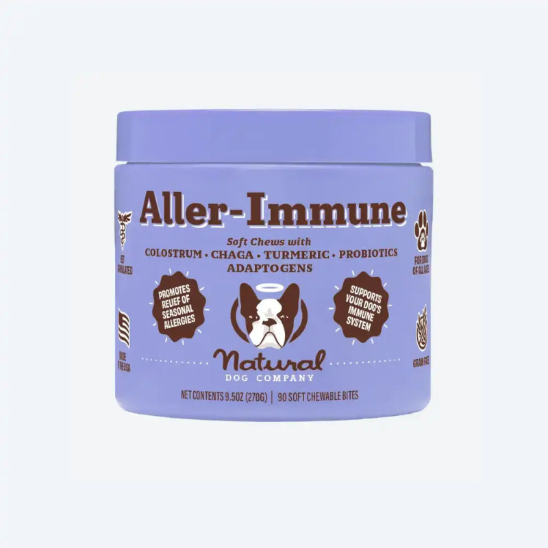 Вітамінний комплекс для імунітету проти алергії Aller-Immune Natural Dog Compan, 90шт, 90 шт.