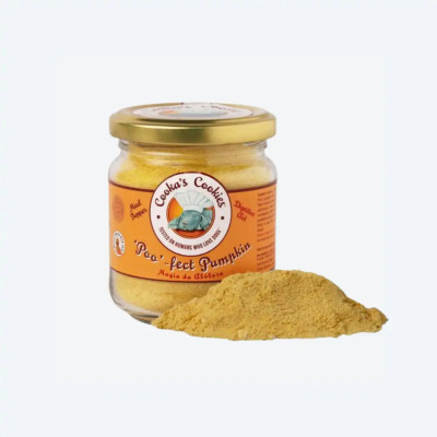 Натуральний топер (вітамінна та смакова добавка) для собак Cooka's Cookies Poo-fect pumpkin 100% Гарбуз, 85 грам.