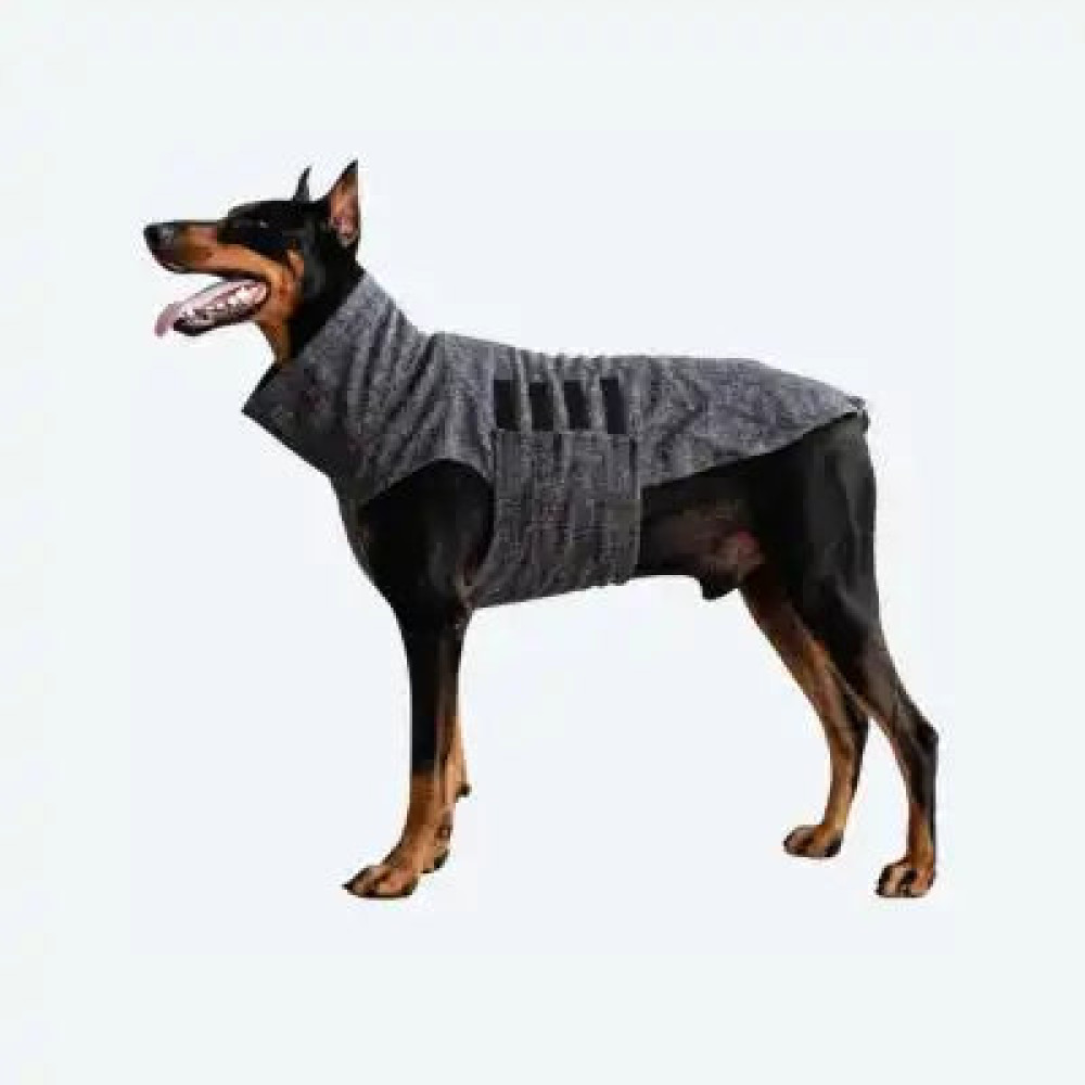 Пальто для собак Patrick Dark Grey - Noble pet, M