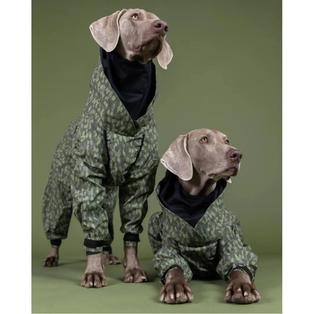 Комбінезон для собак Rain Suit Green Paikka, 25