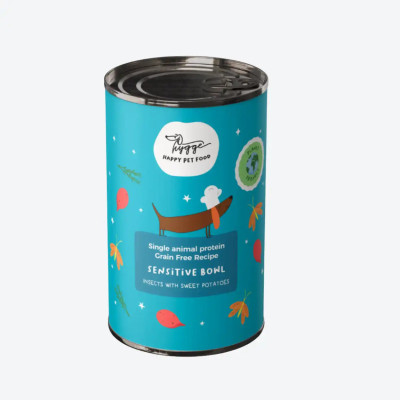 Вологий корм для собак з Комашок та солодкої картоплі Hygge, 400 гр.