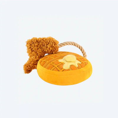 Іграшка для собак Burking Brunch Collection - Chicken & Woofles Pet Play, Mini