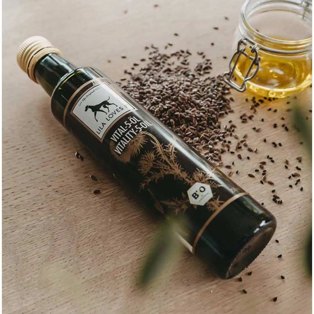 Огранічна олія для собак Lila loves it - Organic Vitality-5 Oil 250 мл, 250мл.