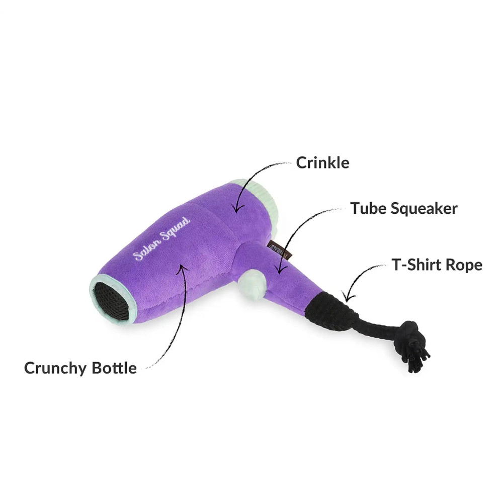 Іграшка для собак Splish Splash - Howlin' Hair Dryer Pet Play