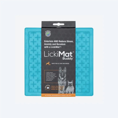 LickiMat Buddy лизальний килимок для ласощів Turquoise, Блакитний
