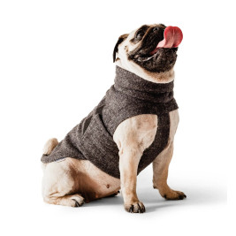 Пальто для собак Patrick Dark Grey - Noble pet, L