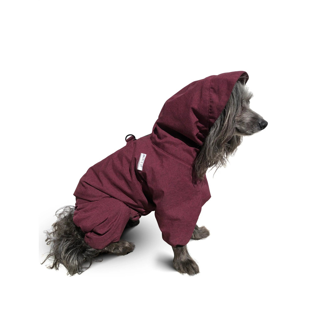 Комбінезон для собак Travis Grayish Red - Noble pet, S