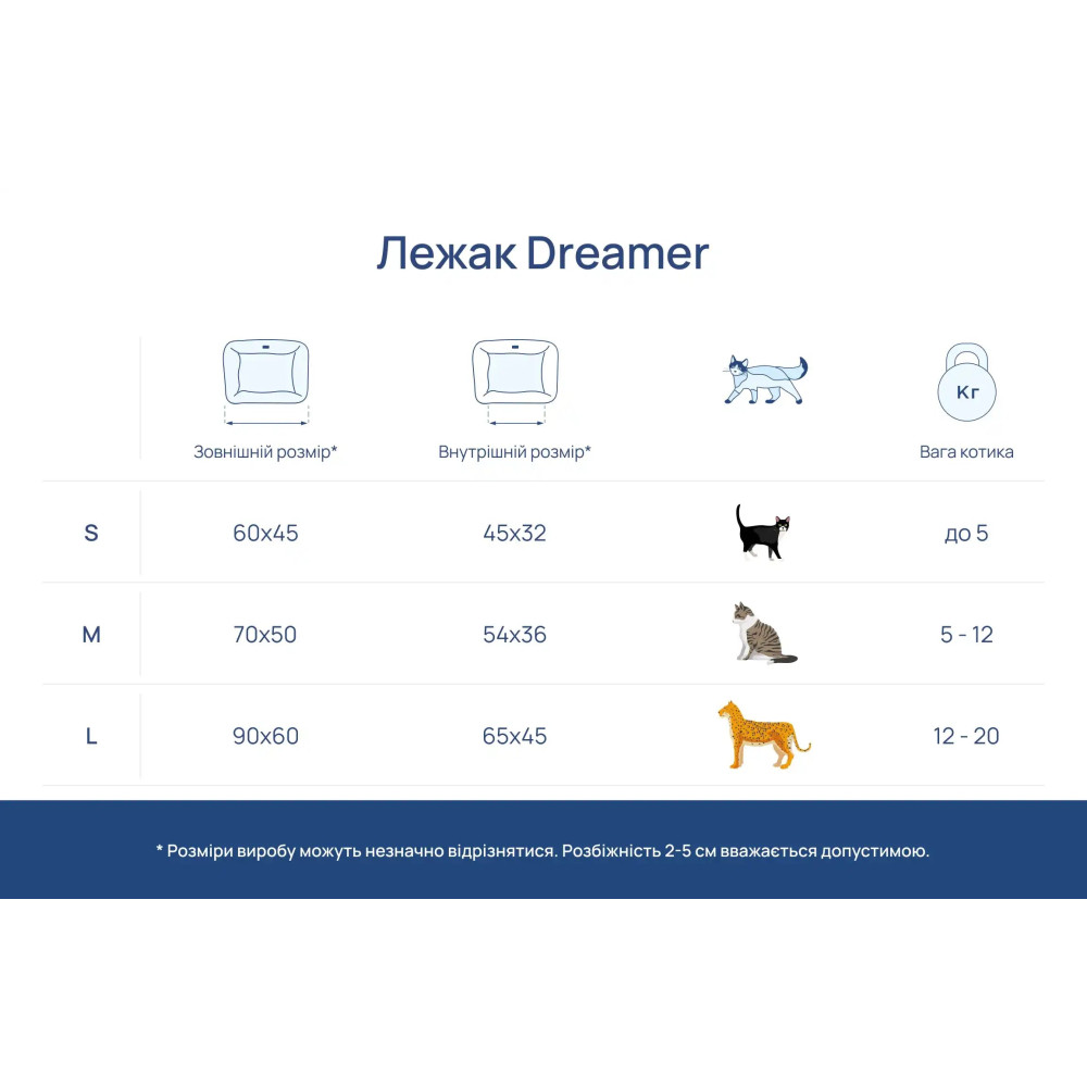 Лежанка для собак Dreamer Brown - Harley&Cho, (60*45 см.) - S