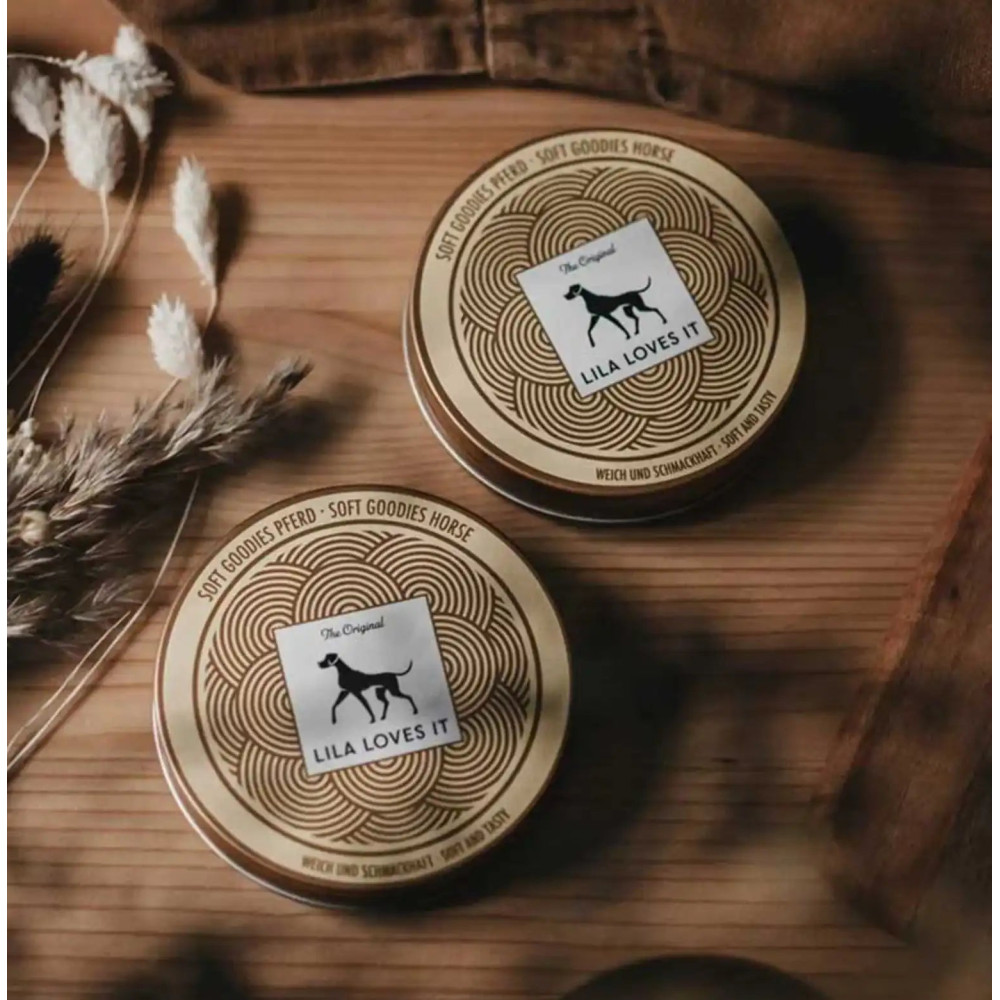 М'які ласощі для собак з кониною Lila loves it - Soft Goodies Horse 60 г, 60г.