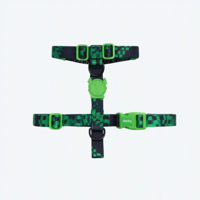 Шлея для собак Zee.Dog - Glitch Error #410 H-Harness, XS