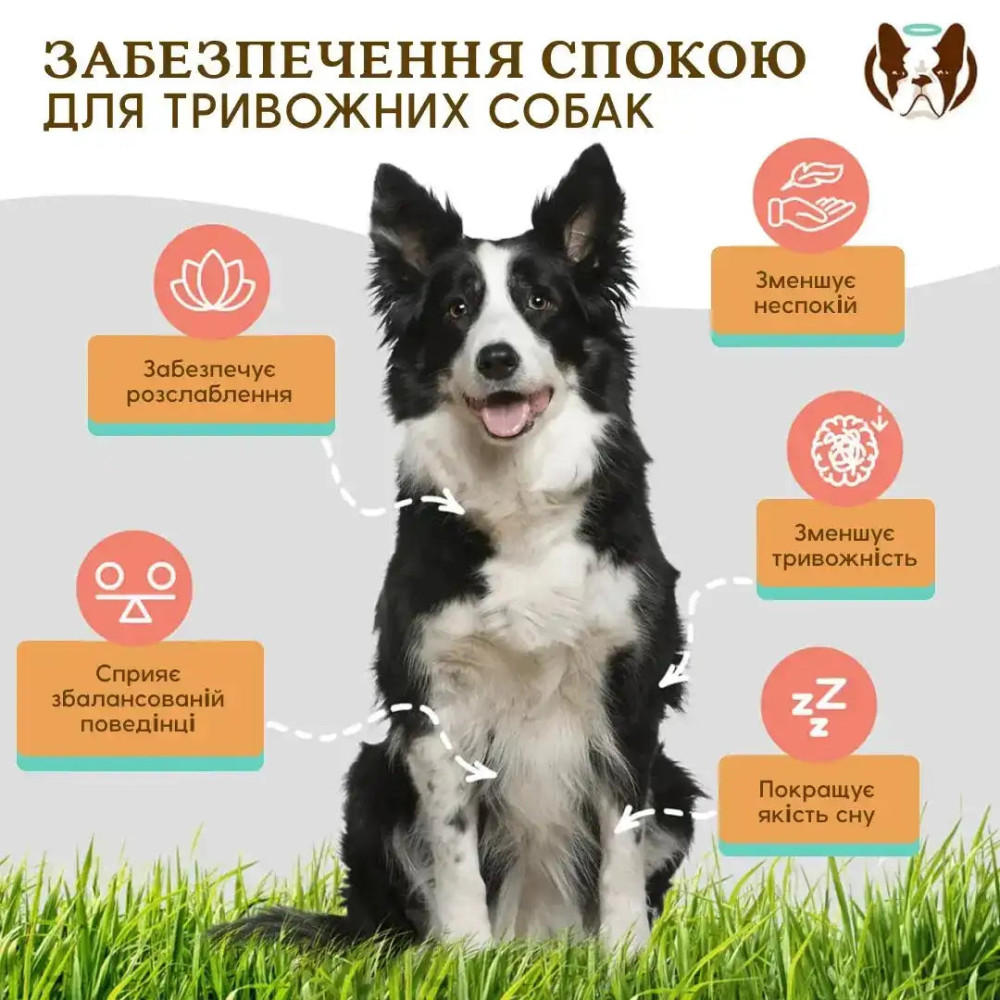 Заспокійливі вітаміни для собак Natural Dog Company Calming Supplement, 90шт, 90 шт.