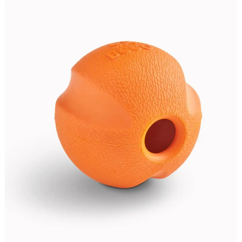 Іграшка м'ячик з отвором для ласощів для собак Beco Pets Fetch Ball Помаранчевий