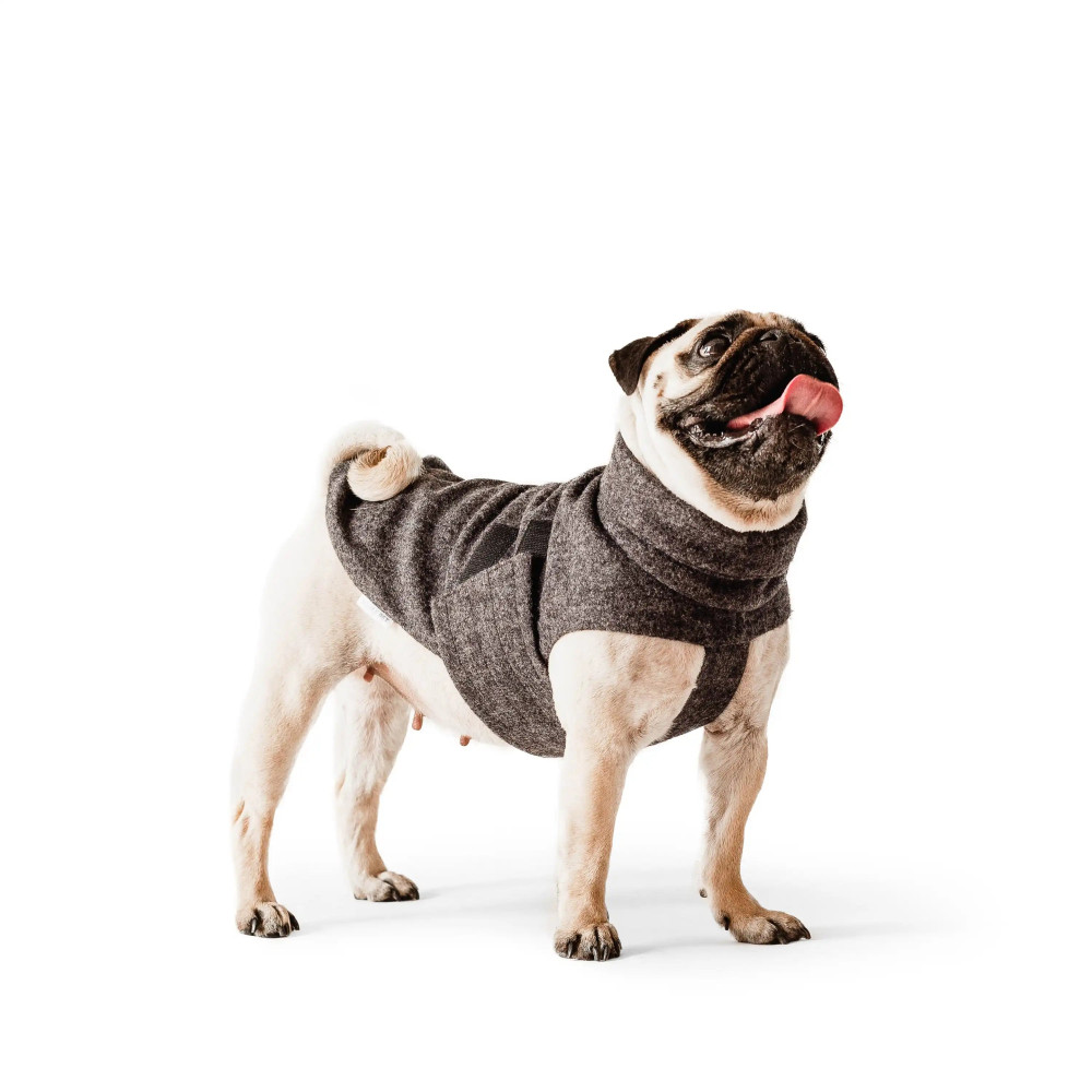 Пальто для собак Patrick Dark Grey - Noble pet, M