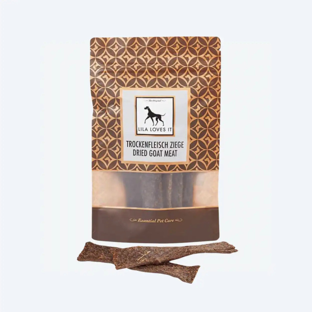 Сушене козяче м'ясо Lila loves it - Dried Goat Meat, 100 г, 100г.