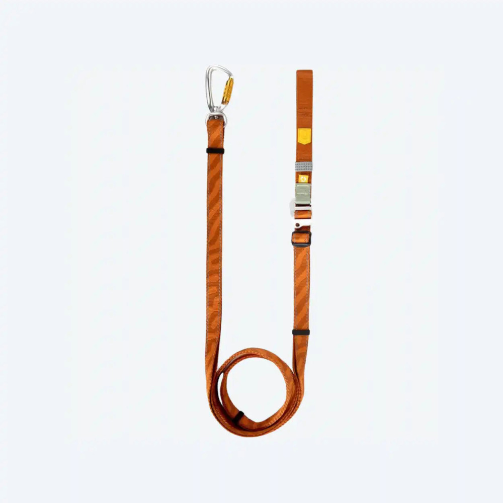 Повідець - перестібка Multi-use для собак Woolly Wolf Roam Adjustable Leash Terracotta Ripple, 170-300 cм.