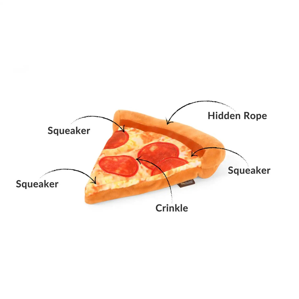 Іграшка для собак Snack Attack - Puppy-roni Pizza Pet Play, Mini