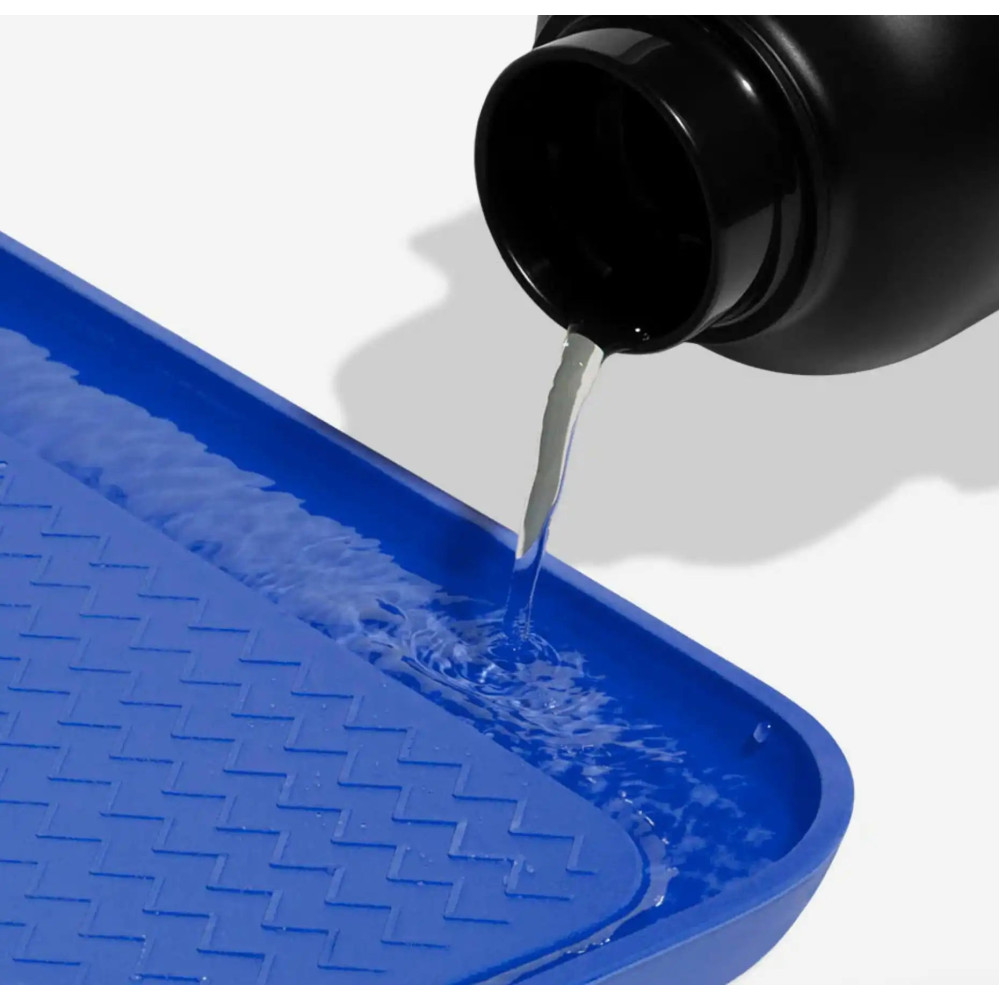 Килимок із протиковзким покриттям - Zee.Mat, Blue 43х33 см, 43x33 см.
