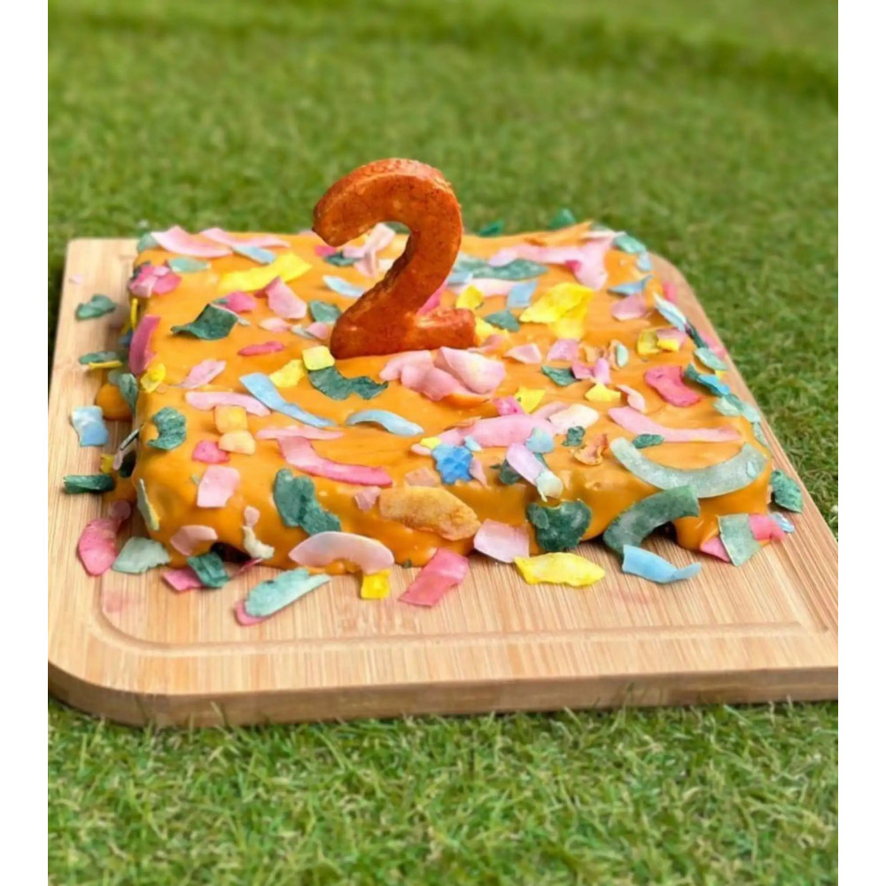 Натуральна веганська посипка для собак Cooka's Cookies Unicorn Sparkles 100% кокос, 40 грам.