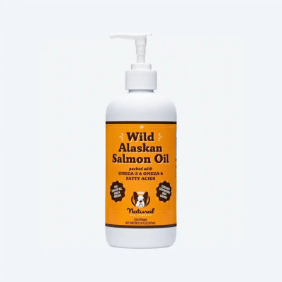 Лососева олія Wild Alaskan Salmon Oil Natural Dog Company, 480мл, 480мл.