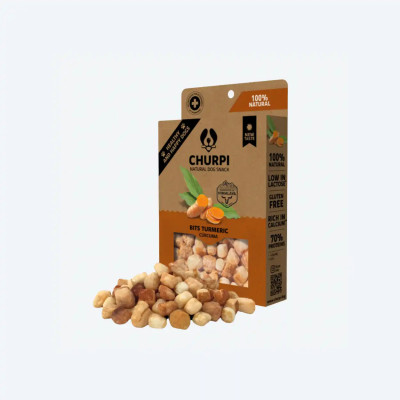 Гімалайські хрустики з куркумою Turmeric Bits Churpi, 70 гр.