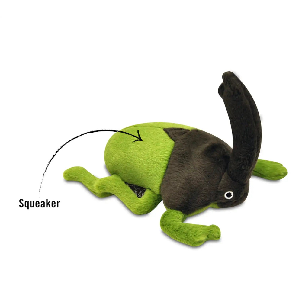Іграшка для собак Bugging Out Collection - Rhino Beetle Pet Play