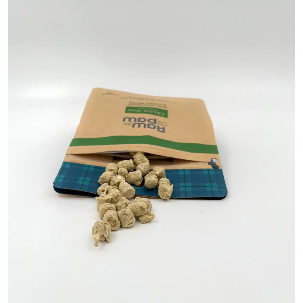 Сублімовані Ласощі для собак з Курочки, брусниці та кропиви Freeze-Dried Raw for Paw, 50 грамів, 50 грам