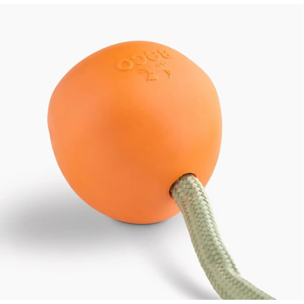 Іграшка м'ячик на мотузці для собак Beco Pets Slinger Ball Помаранчевий
