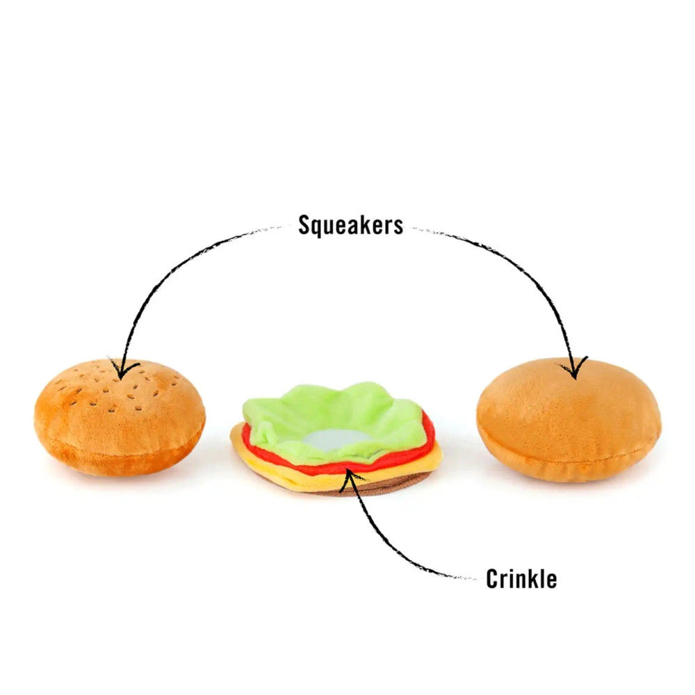 Іграшка для собак American Classie - Burger Pet Play, Mini