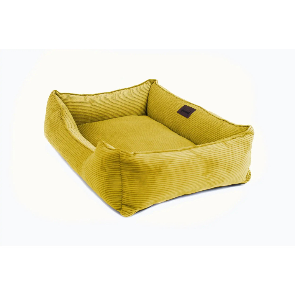 Лежанка для тварин Dreamer Yellow Velvet - Harley&Cho, S (60*40 см.) - S