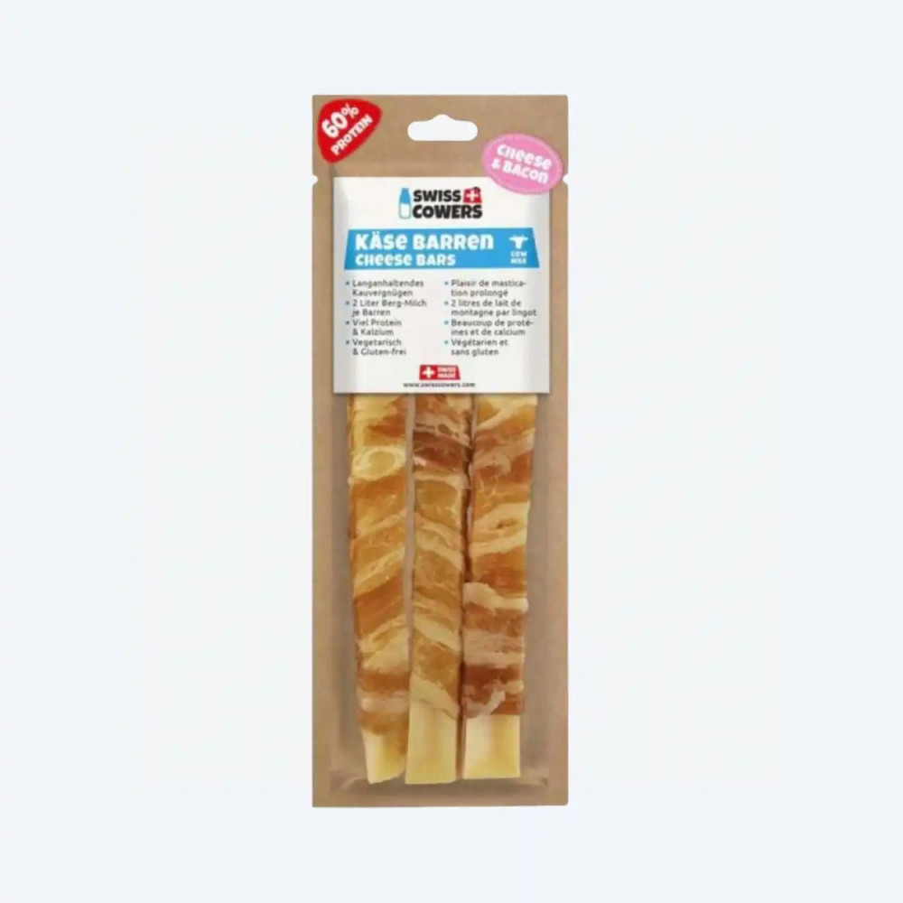 Сирний батончик з беконом SwissCowers - Bacon, 80г. - S
