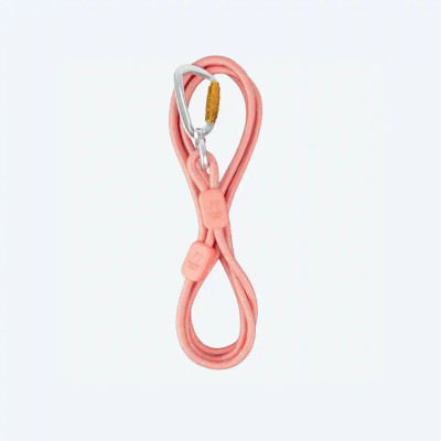 Повідець Woolly Wolf Rope Leash Pigeon Salmon Pink - 180см., 8мм