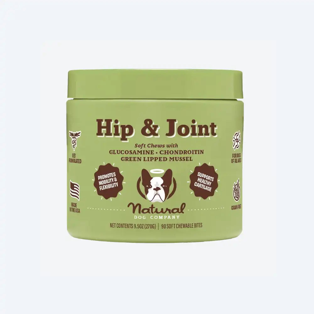 Вітамінний комплекс для суглобів та зв'язок собак Hip&Joint Natural Dog Company, 90шт, 90 шт.