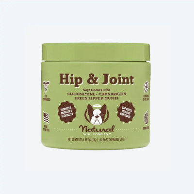 Вітамінний комплекс для суглобів та зв'язок собак Hip&Joint Natural Dog Company, 90шт, 90 шт.